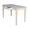 International Concepts Writing Desk with Drawer 26 in D X 26 H, 30 W X Hardwood, Unfinished OF-41 - alternate 4